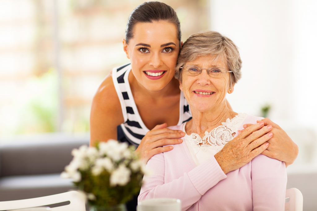 pretty-woman-and-senior-mother