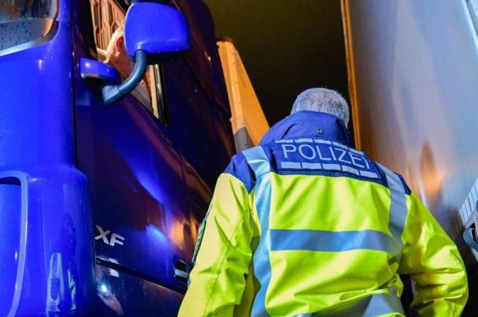 Polski kierowca zatrzymany w Niemczech