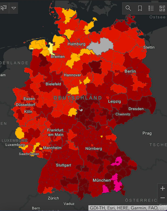Niemiec bawaria mapa Share