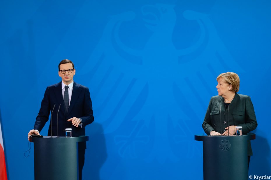 spotkanie merkel i morawieckiego
