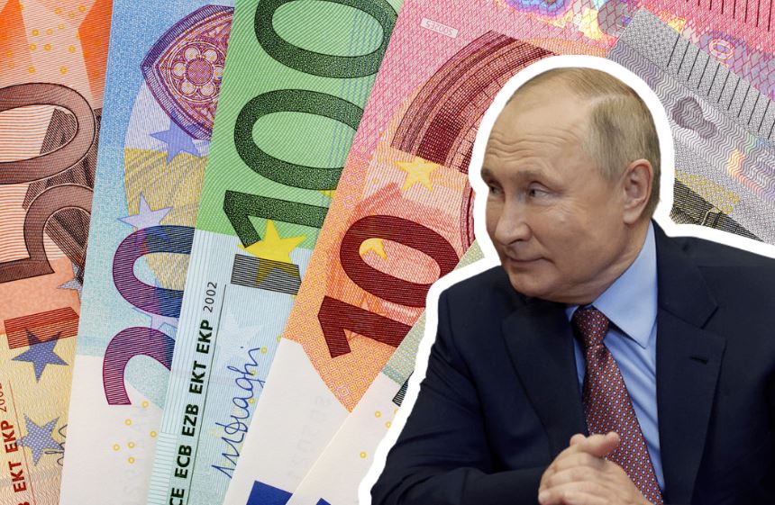 Niemcy finansują wojnę Putina