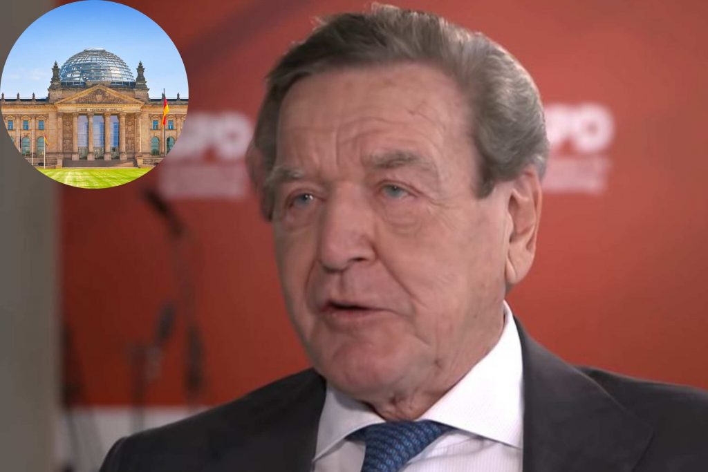 Schröder żąda powrotu do Bundestagu