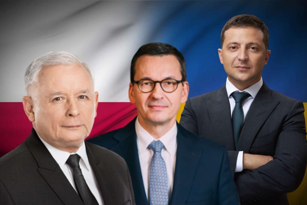 Zełenski odznaczył Morawieckiego i Kaczyńskiego