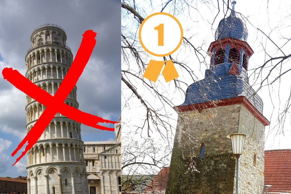 Najbardziej krzywa wieża na świecie znajduje się w Niemczech