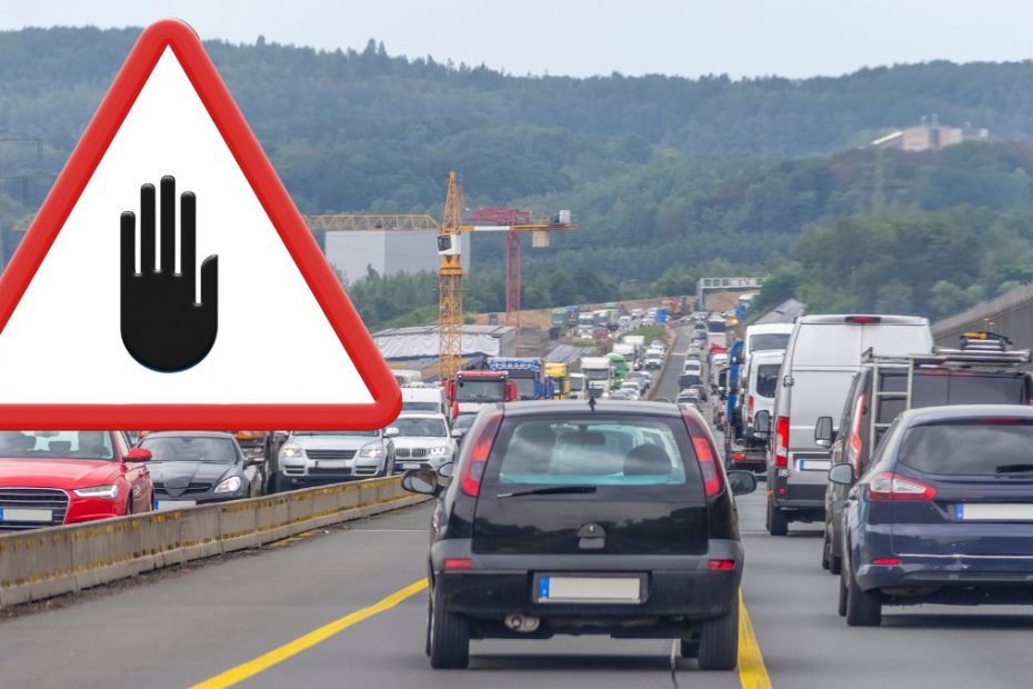 Błąd kierowców na autostradzie