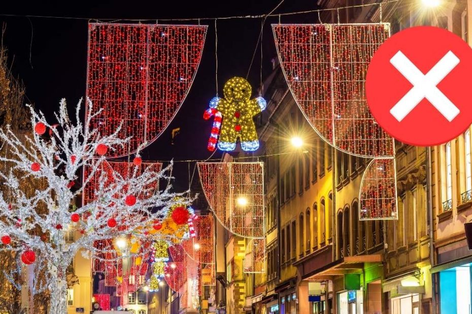Oświetlenie domów w Boże Narodzenie w Niemczech