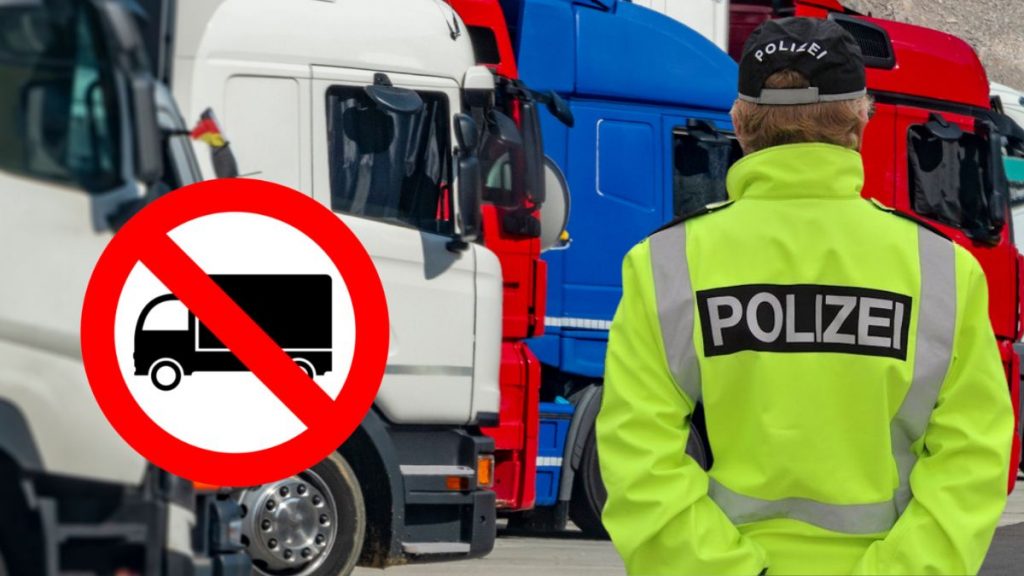 Zakaz jazdy ciężarówek w Niemczech w marcu 2024