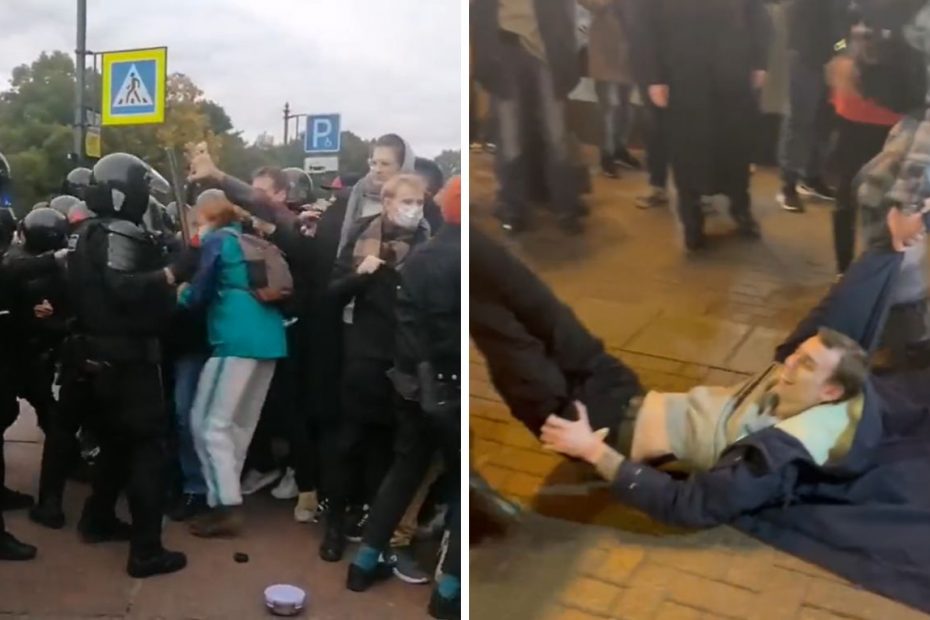 Rosjanie wyszli na ulice. Ponad 1300 aresztowanych po protestach przeciwko mobilizacji
