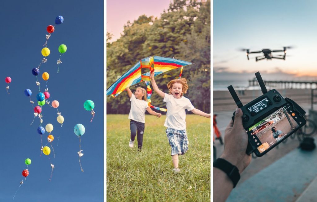 Przepisy lotnicze w Niemczech – Puszczanie balonów, latawców i loty dronem