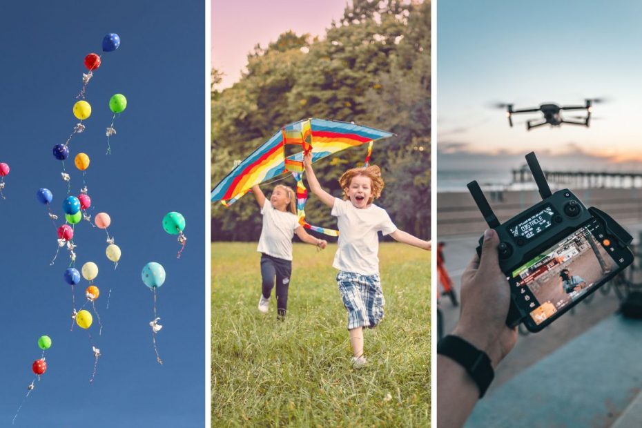 Przepisy lotnicze w Niemczech – Puszczanie balonów, latawców i loty dronem