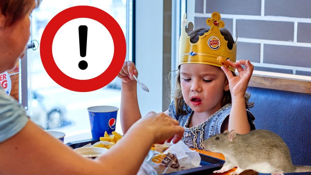 Fatalne warunki sanitarne i BHP w restauracjach Burger King