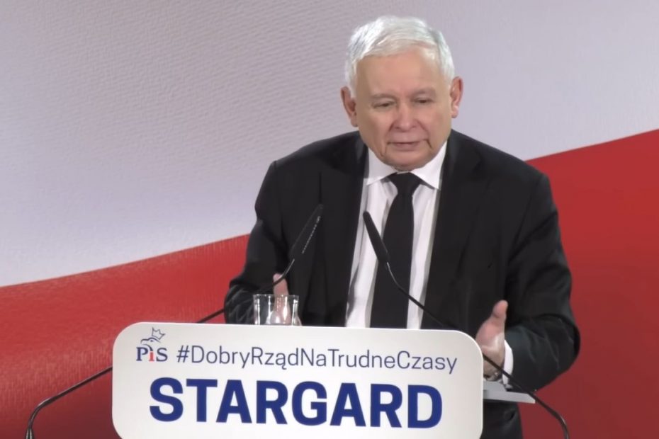 Wizyta Jarosława Kaczyńskiego w Stargardzie