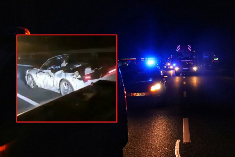 Makabryczny wypadek na niemieckiej autostradzie. Kierowcy urwało głowę