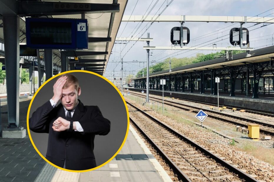 paraliż kolei w Anglii