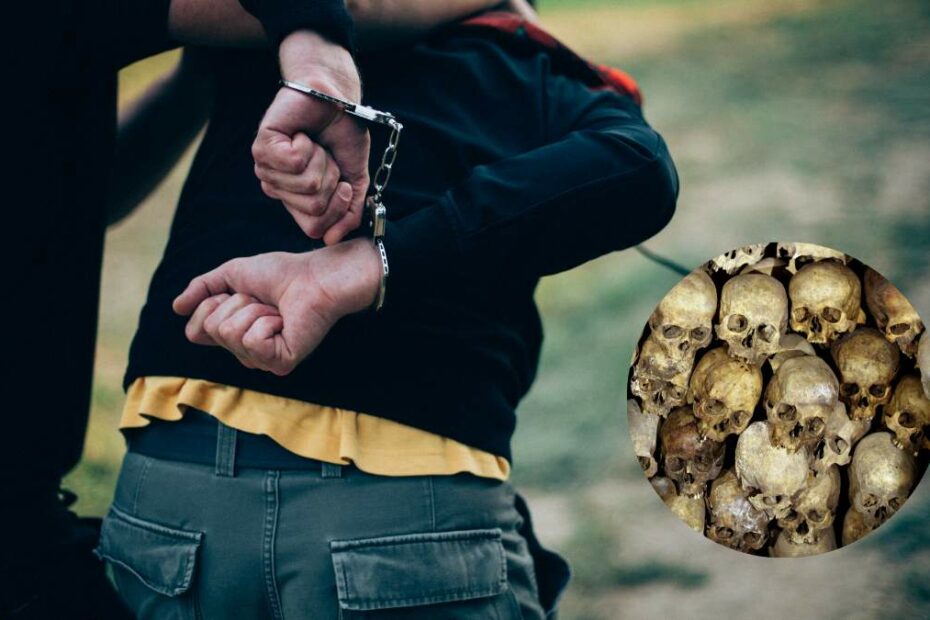 Przewozili ludzkie czaszki w samochodzie