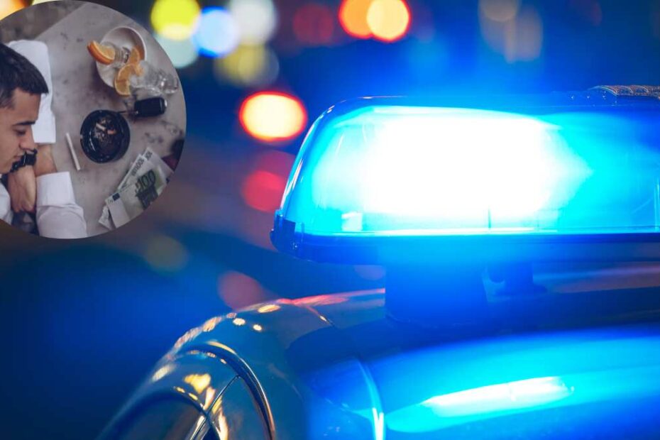 Zamknięty w barze podjął złą decyzję