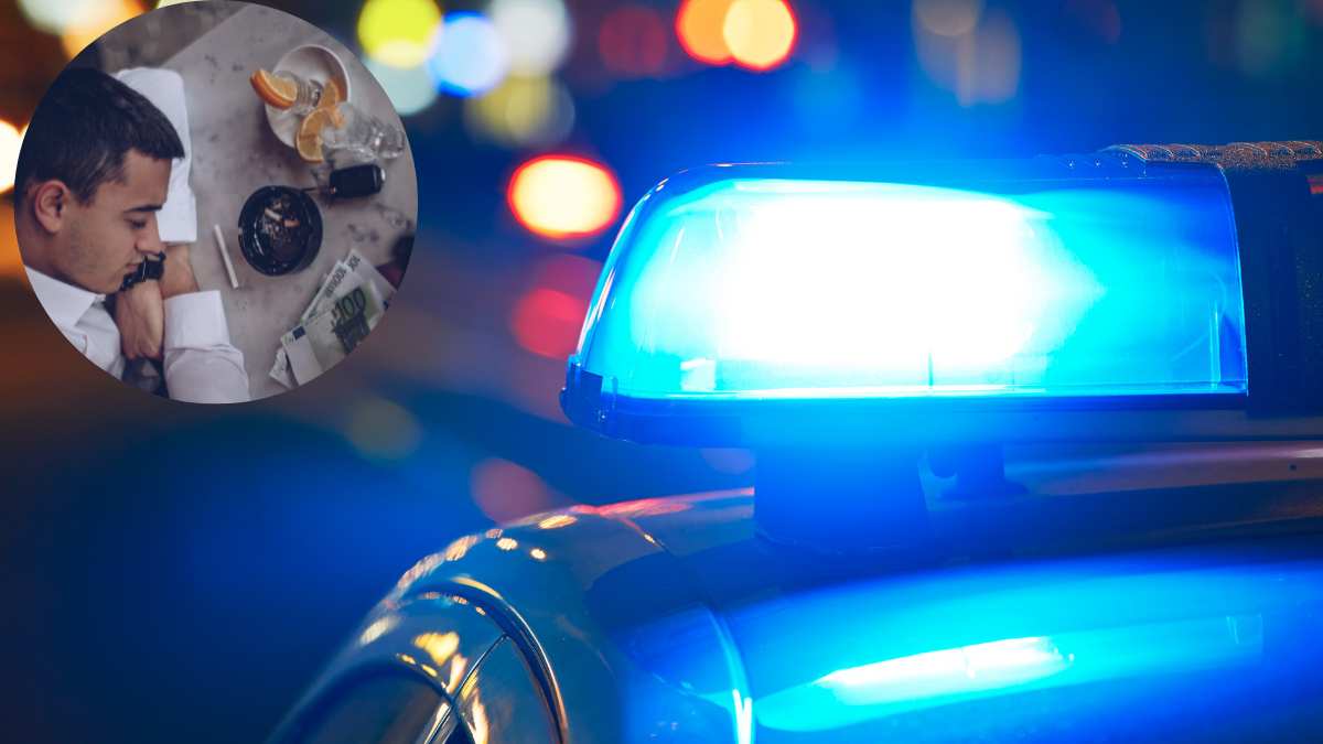 Zamknięty w barze podjął złą decyzję