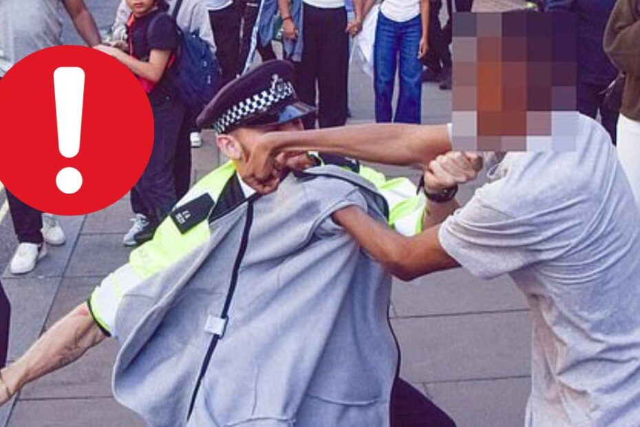 Starcia z policją w Londynie