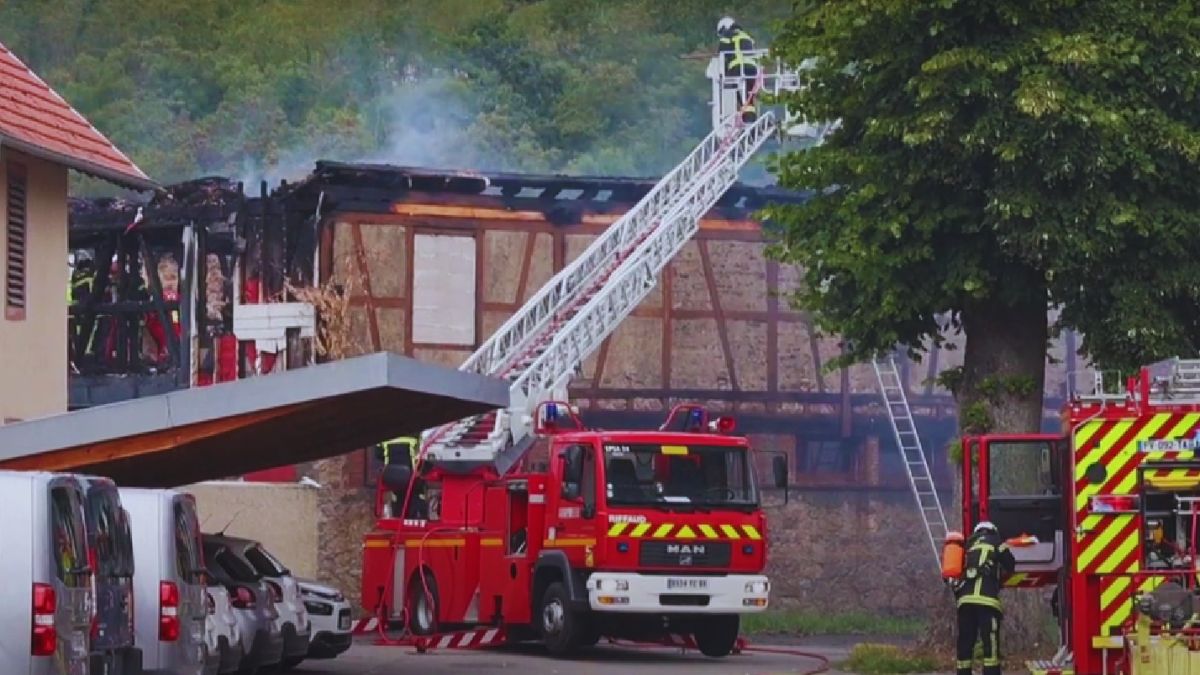 Potworny pożar domu wakacyjnego