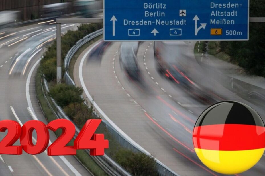 Prędkość na autostradzie w Niemczech.