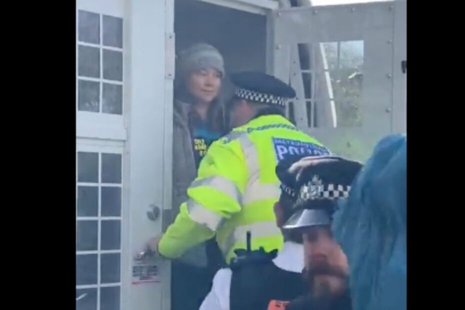 Greta Thunberg aresztowana w Londynie