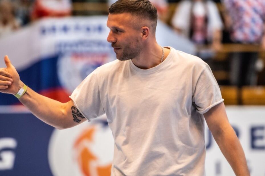 Lukas Podolski wprowadził nowy produkt spożywczy