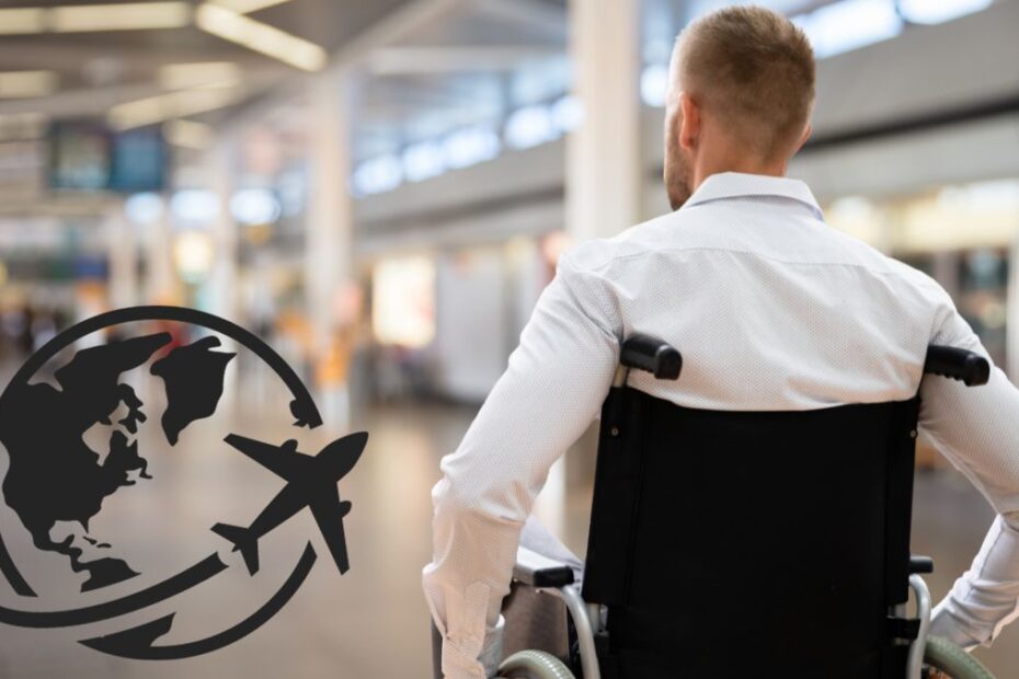 podróż samolotem na wózku inwalidzkim