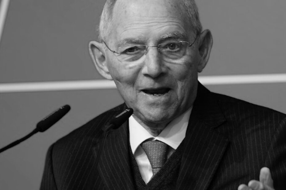 Wolfgang Schäuble nie żyje