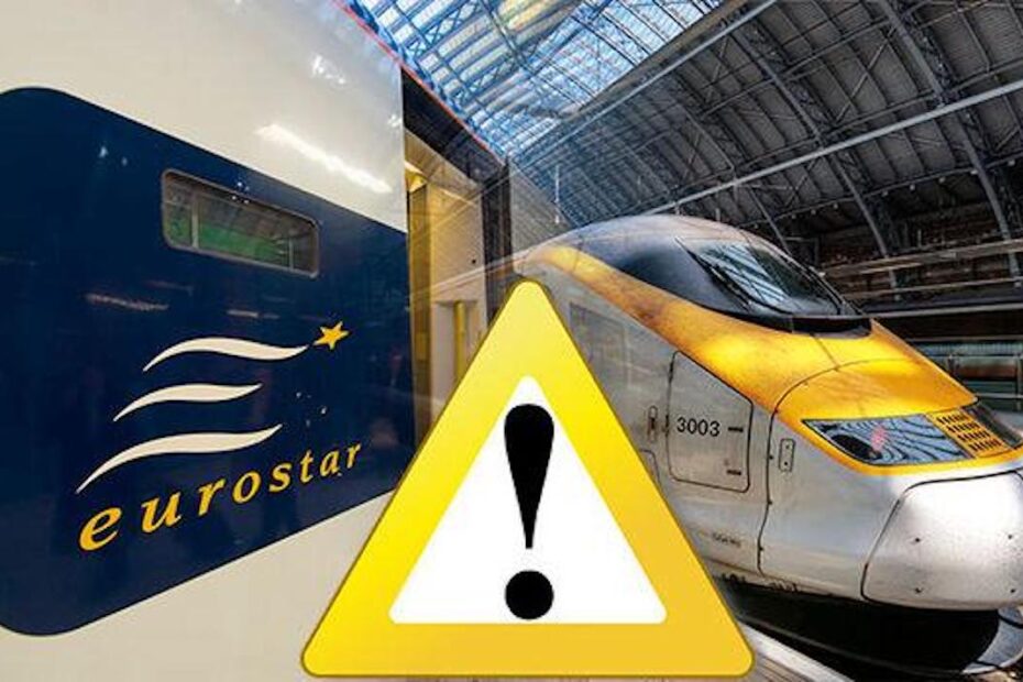 Pociągi Eurostar odwołane z powodu zalanych tuneli