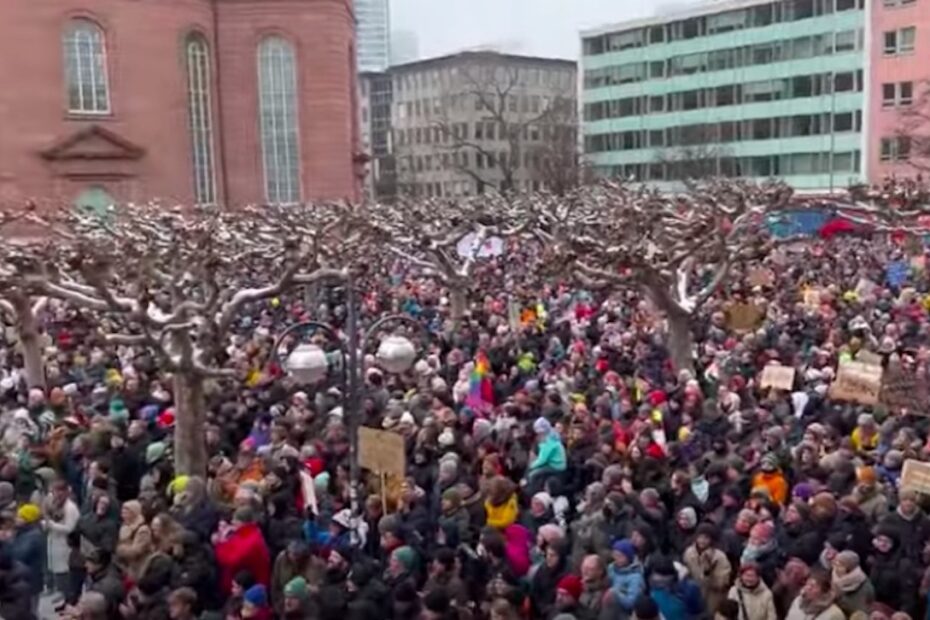 Masowe demonstracje w Niemczech przeciwko AfD i prawicowemu ekstremizmowi