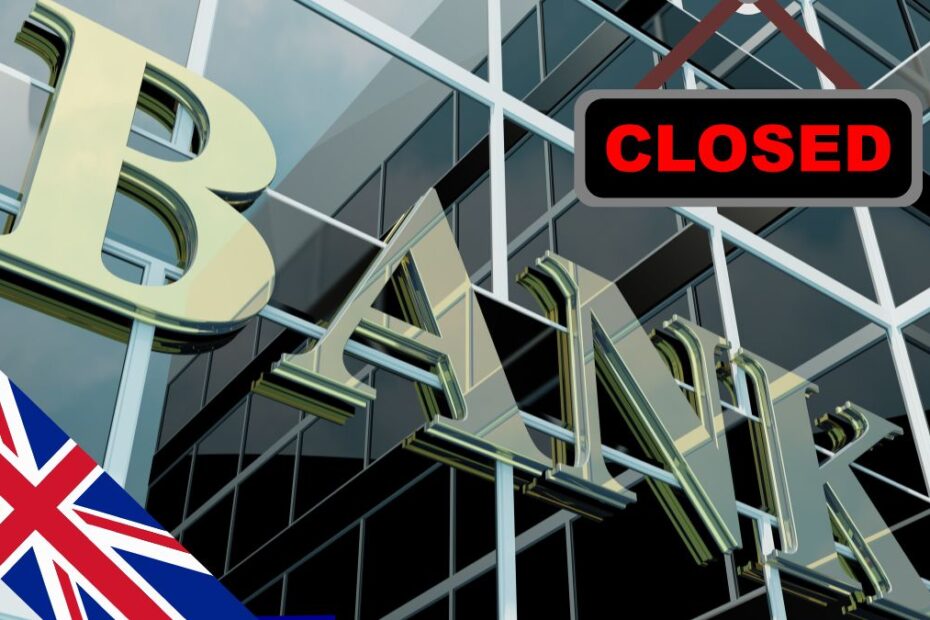 zamykanie oddziałów banków w UK