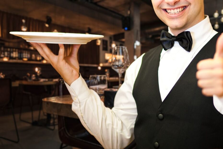 sekretne gesty w restauracji