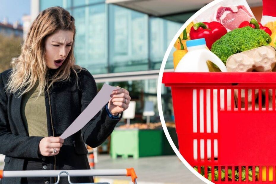 sprawdzanie paragonu w supermarkecie