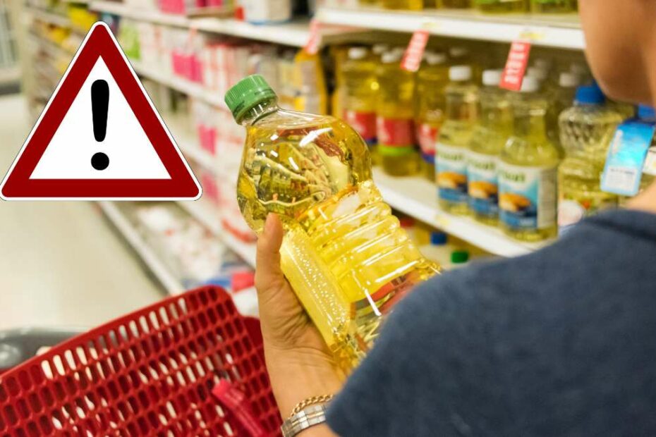 Pilne wycofanie oleju z supermarketów