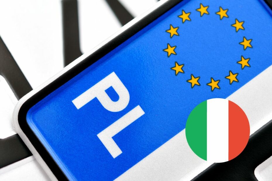sztuczka na polskie tablice rejestracyjne
