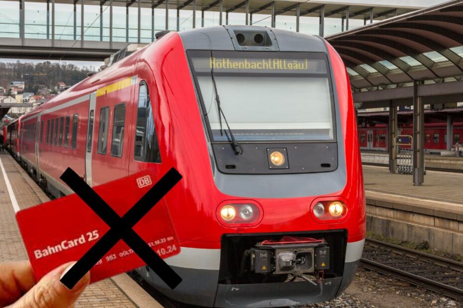 Bahncard 25 i 50 wyłącznie w formie cyfrowej