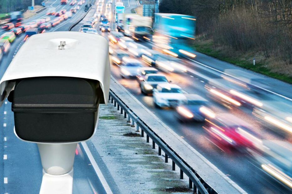 Pułapka fotoradarowa na A16