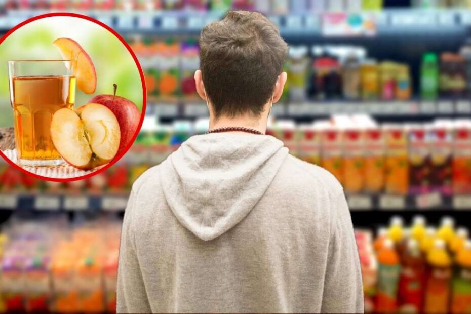 Pilne wycofanie soków jabłkowych z supermarketów