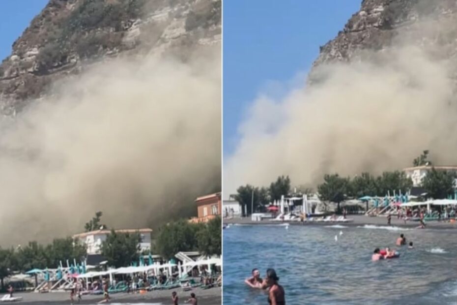 Trzęsienie ziemi w Włoszech wywołało panikę wśród plażowiczów