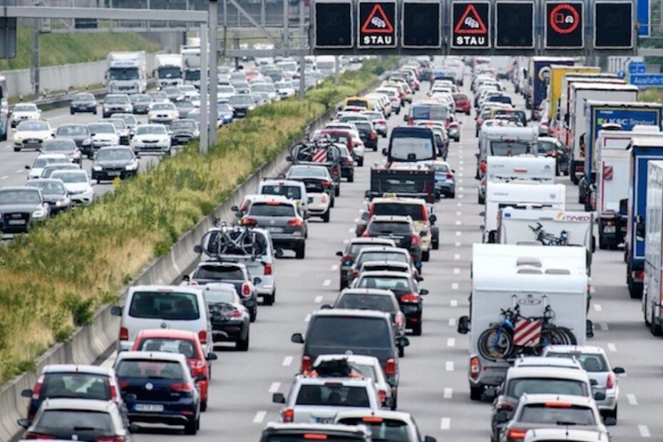 Wyprzedzanie z prawej na autostradzie