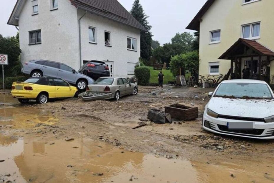 Niszczycielska burza w powiecie Kassel (Hesja)