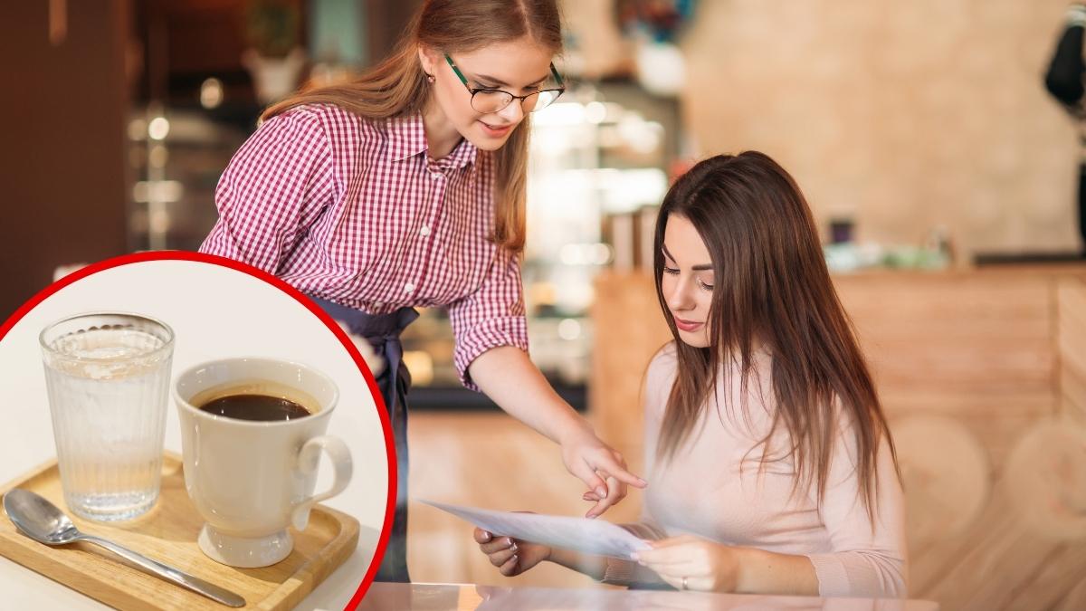 Po co podaje się wodę do espresso