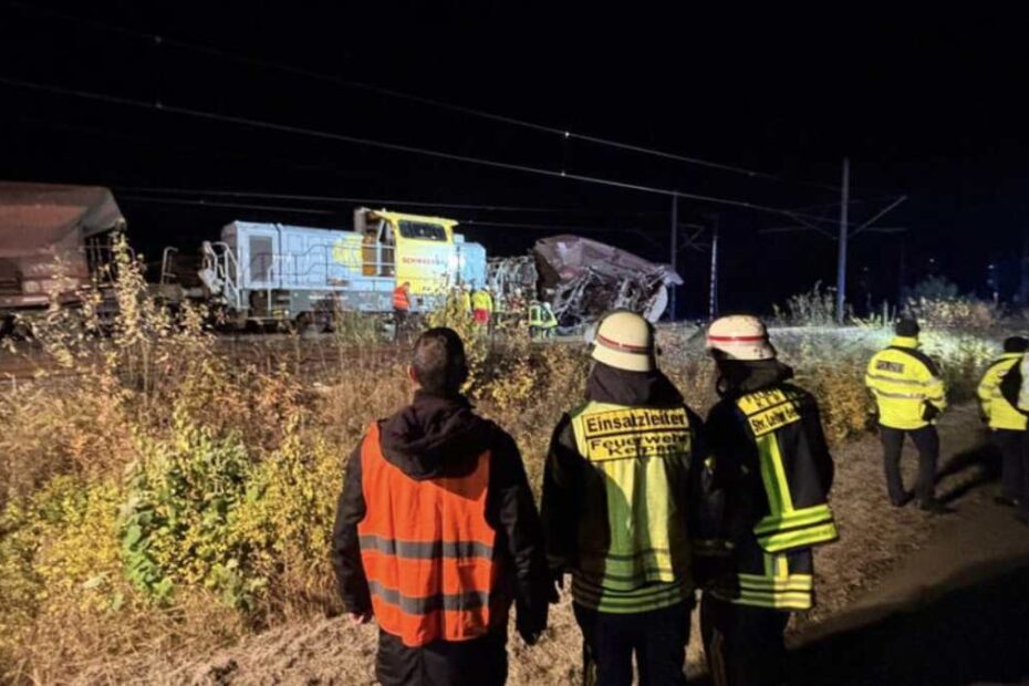 Poważny wypadek kolejowy w Niemczech
