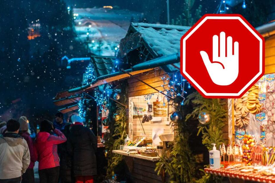 Jarmarki świąteczne w Niemczech zostają zamknięte.