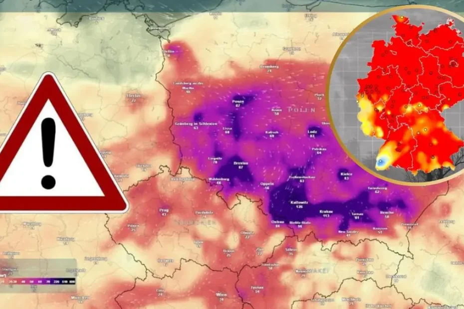 Ekspert pogodowy pokazuje „mapę grozy”