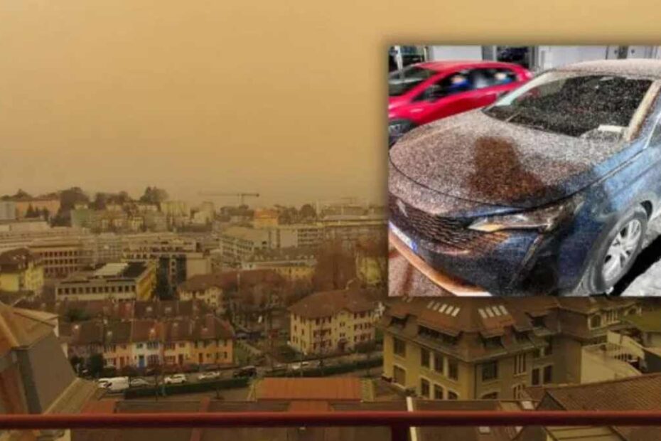 Pył z Sahary nadciąga do Niemiec