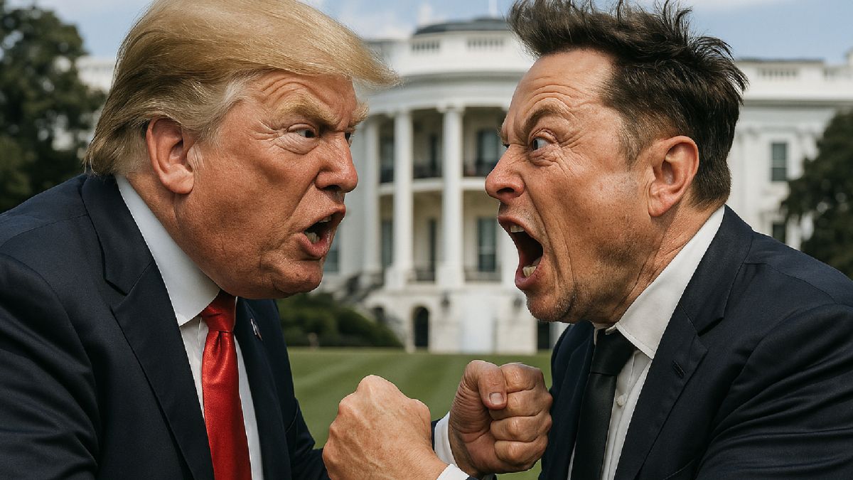 Musk ostro uderza w Trumpa