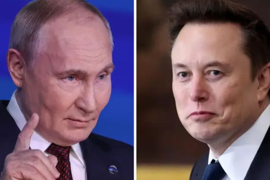 Putin wychwala Elona Muska