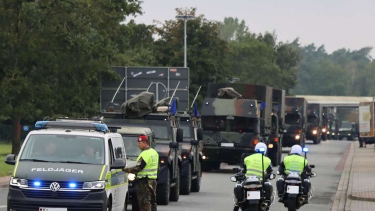 Konwoje wojskowe na drogach w Niemczech, Bundeswehra wydała komunikat.