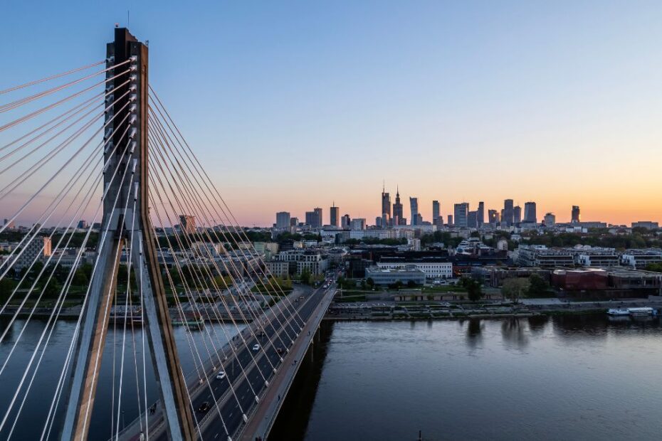 Nowa platforma widokowa w Warszawie Foto: panorama Warszawy